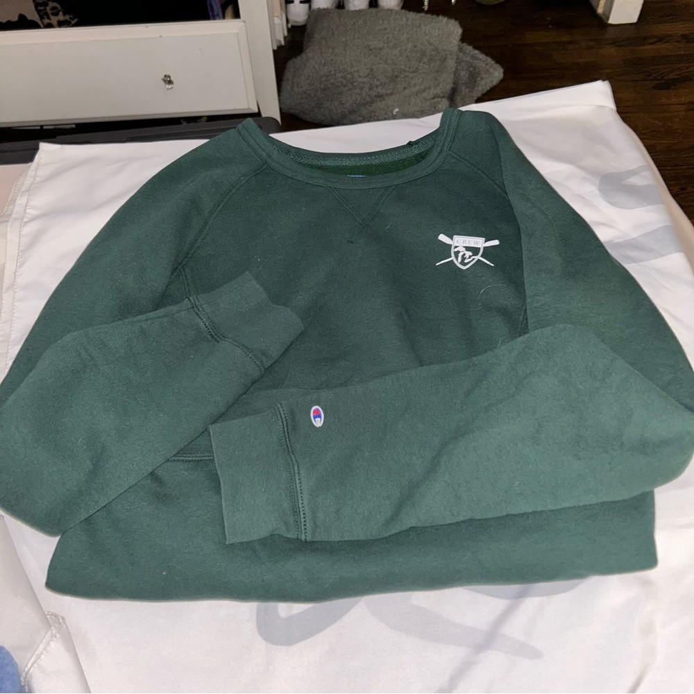 j crew green sweatshirt children